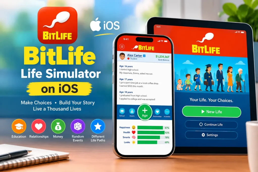 BitLife iOS life simulator on iPhone and iPad